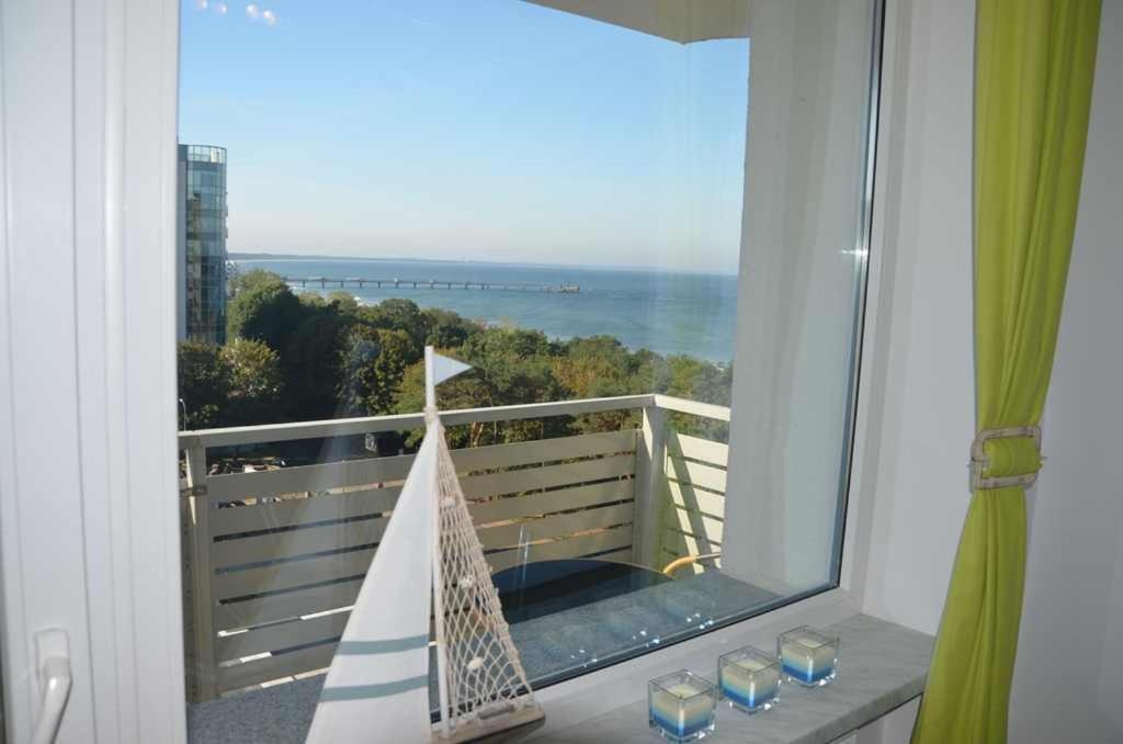 מידזיזדרויה Apartament Z Panoramicznym Widokiem Na Morze Blisko Plazy I Centrum Pl Eng De מראה חיצוני תמונה